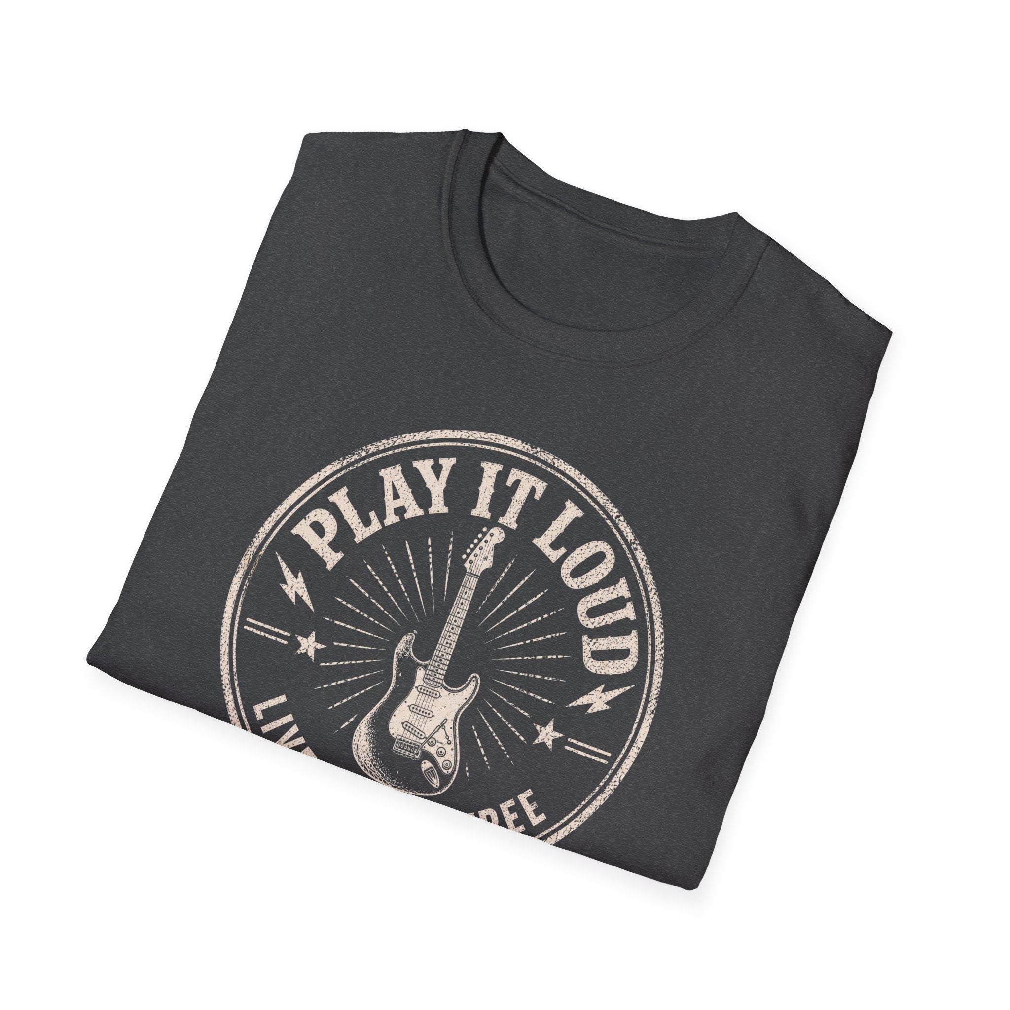 Play It Loud Live Loud Free T-Shirt