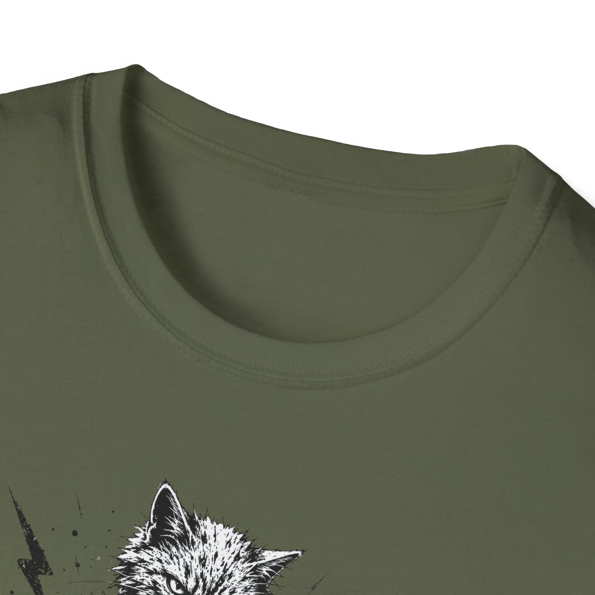 Punk Rock Cat T-Shirt