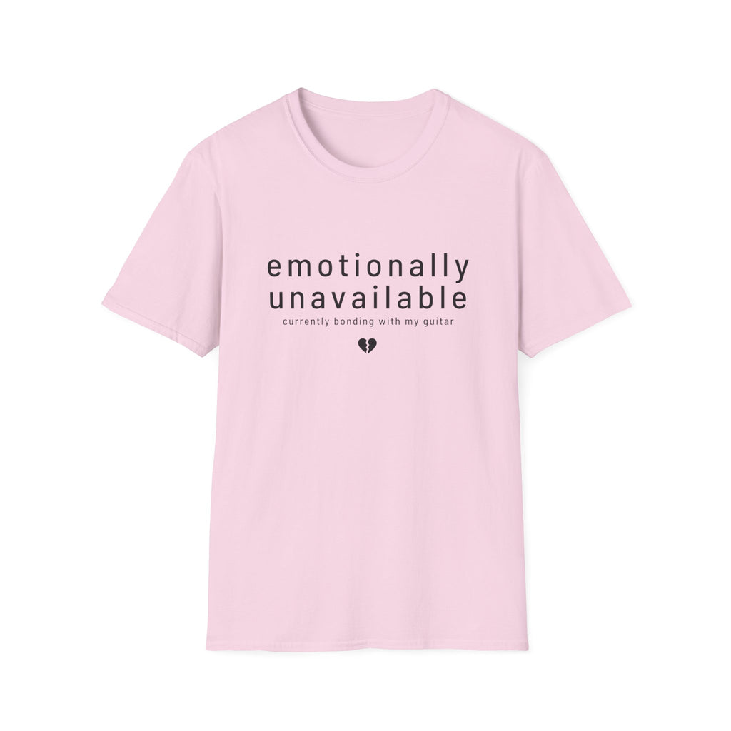 Emotionally Available Bonding With My Guitar T-Shirt