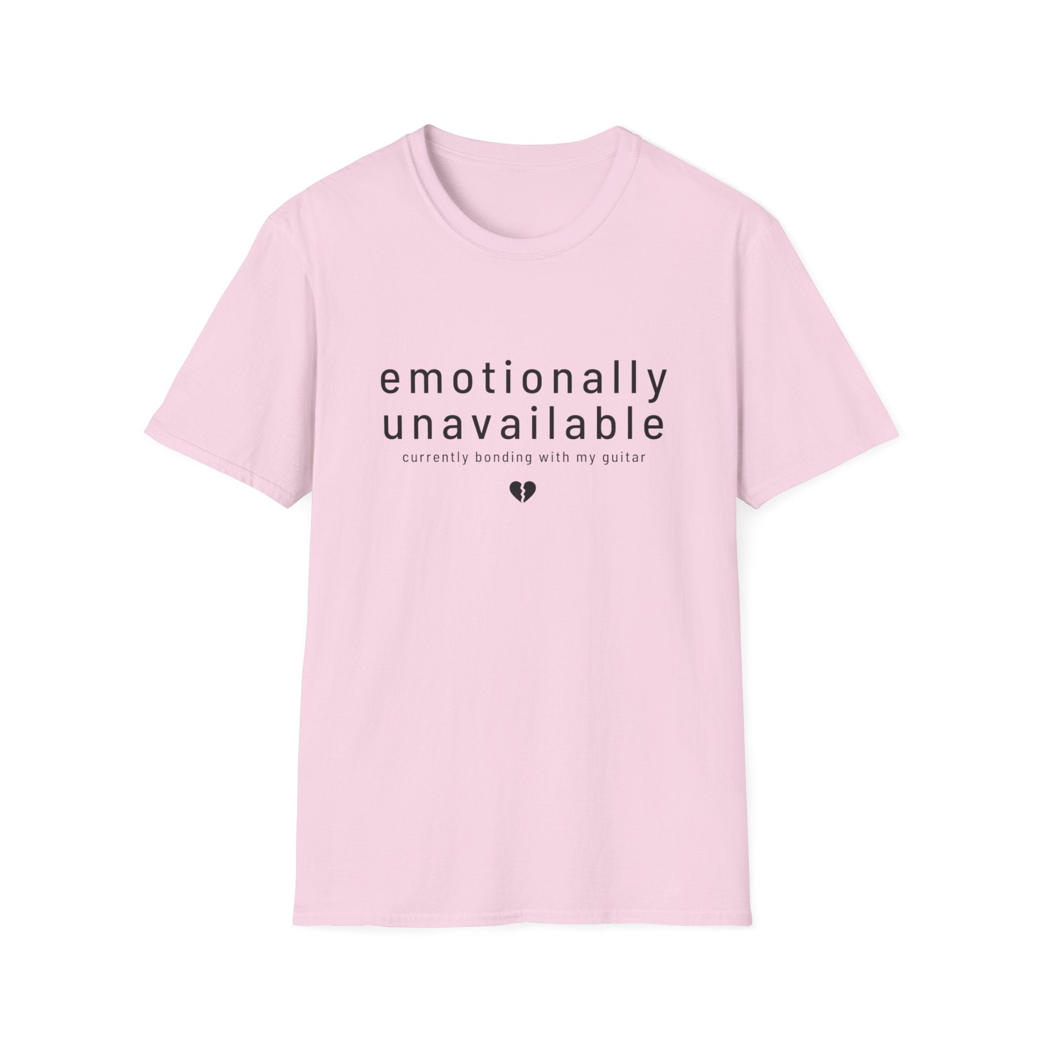 Emotionally Available Bonding With My Guitar T-Shirt