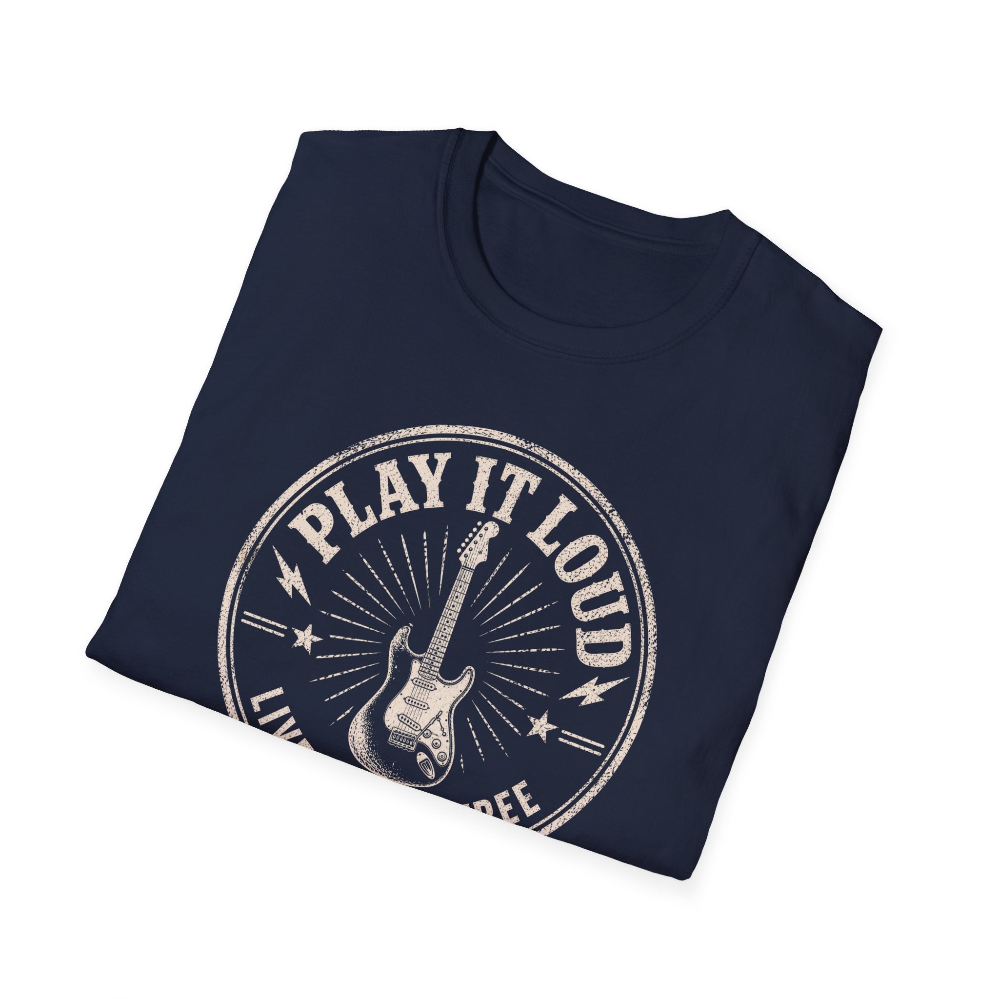 Play It Loud Live Loud Free T-Shirt