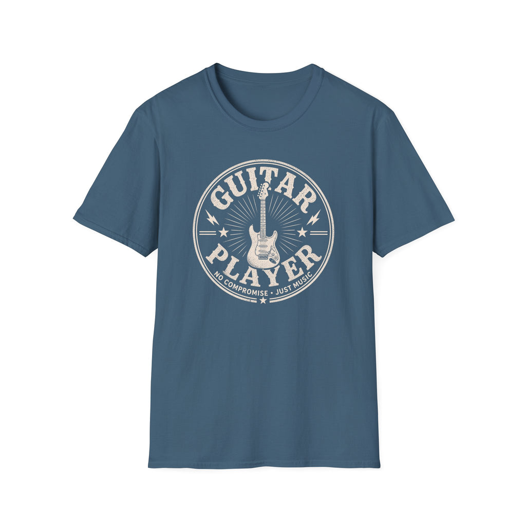 Guitar Player No Compromise Just Music T-Shirt