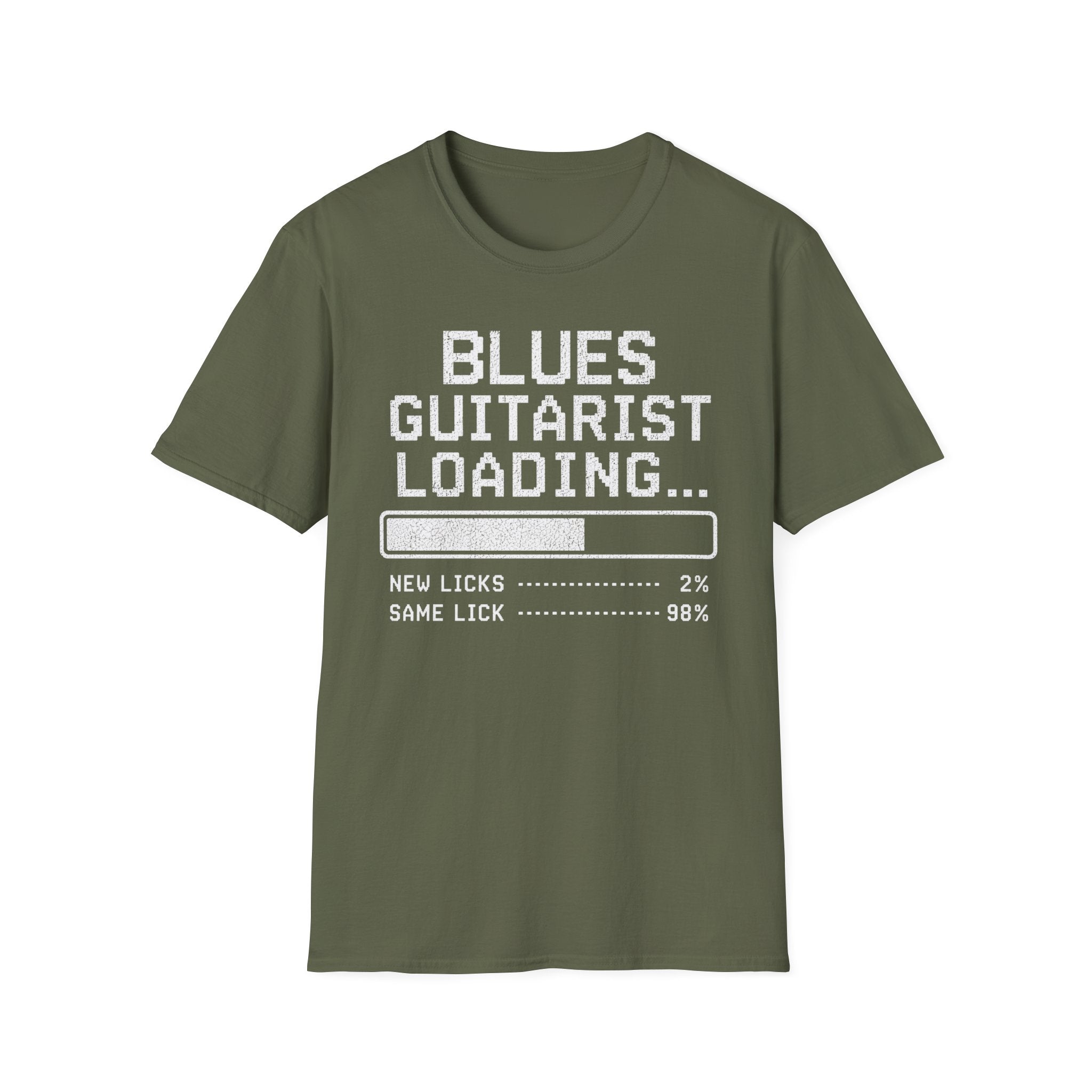 Blues Guitarist Loading T-Shirt
