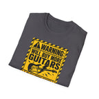 Warning Will Buy More Guitars T-Shirt
