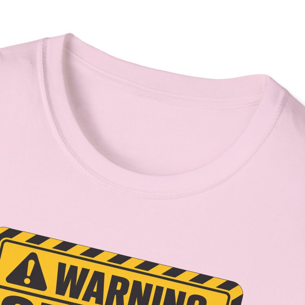 Warning Guitar Player At Work T-Shirt