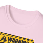 Warning Guitar Player At Work T-Shirt