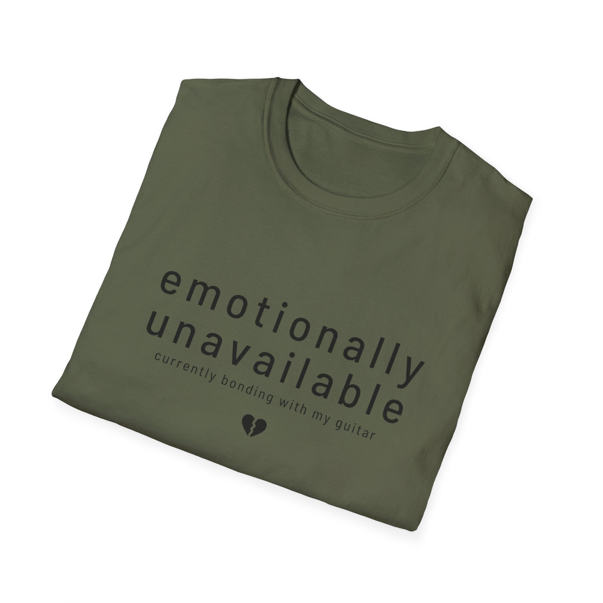 Emotionally Available Bonding With My Guitar T-Shirt