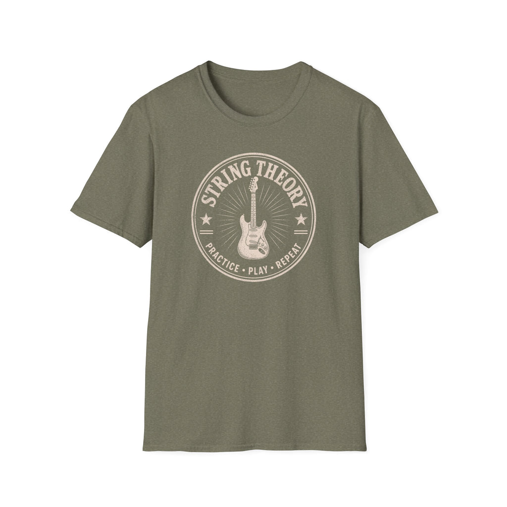 String Theory Practice Play Repeat T-Shirt