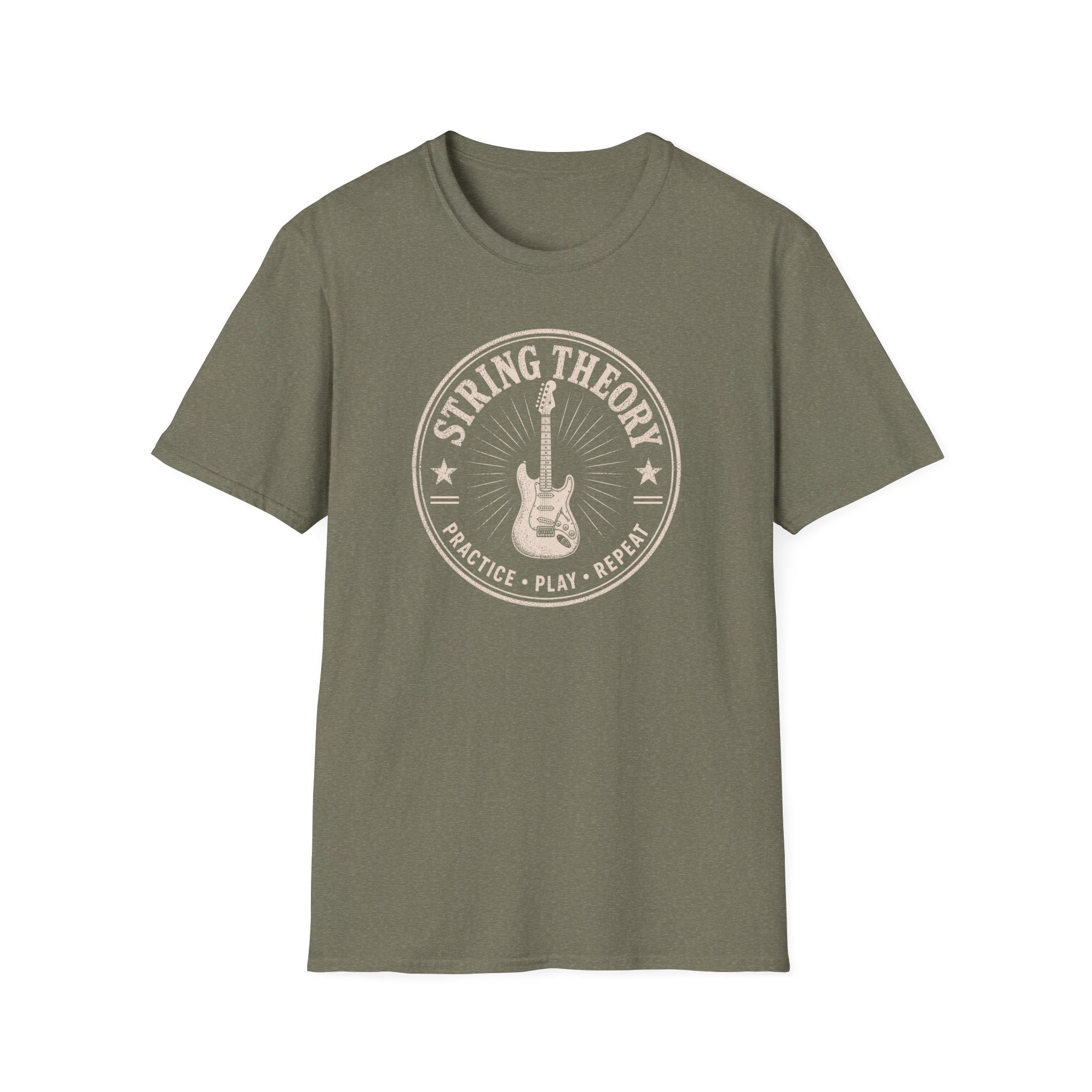 String Theory Practice Play Repeat T-Shirt