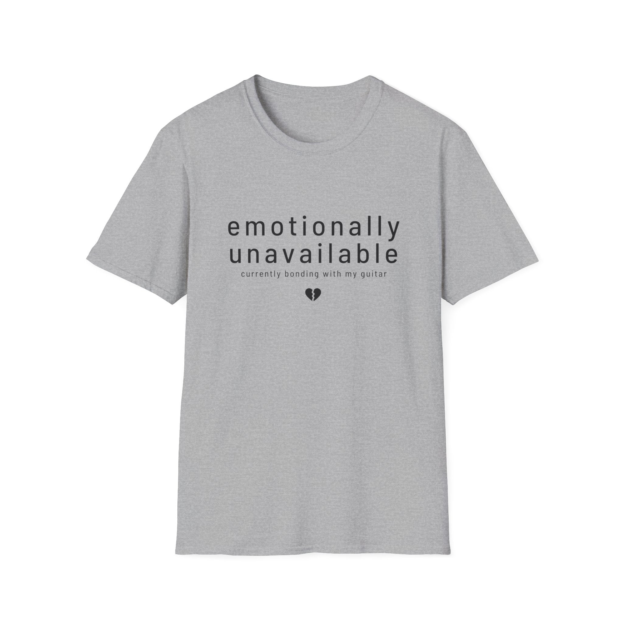 Emotionally Available Bonding With My Guitar T-Shirt