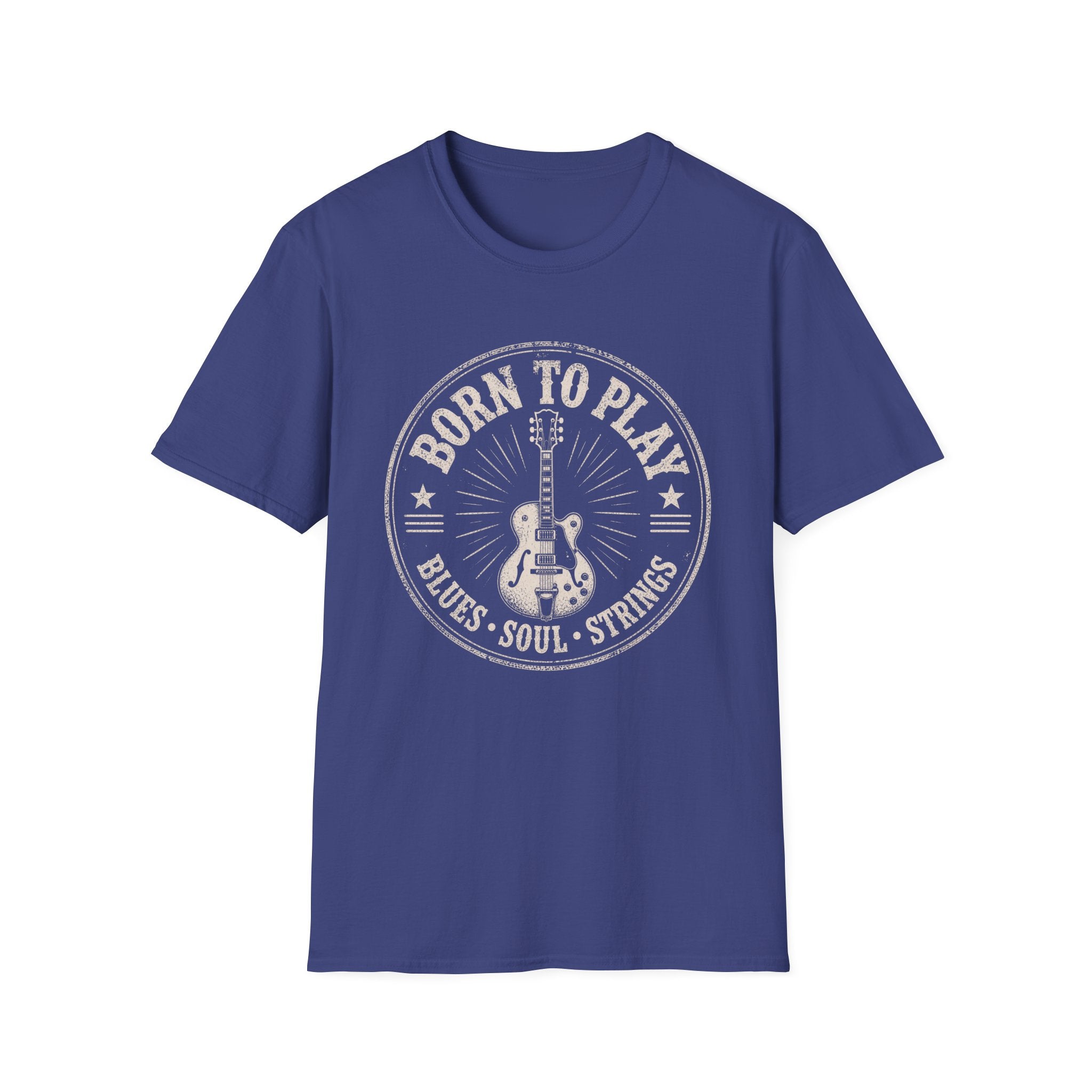 Born To Play Blues Soul Strings T-Shirt