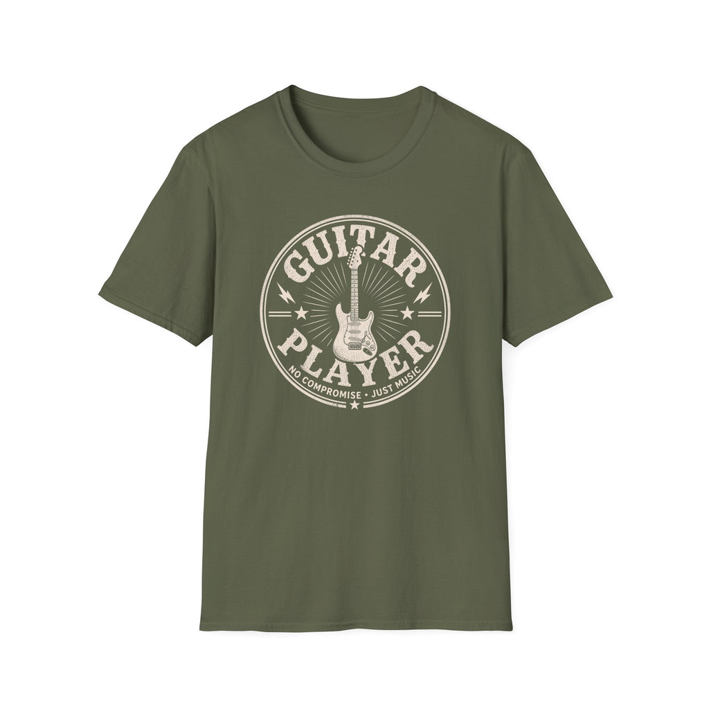 Guitar Player No Compromise Just Music T-Shirt