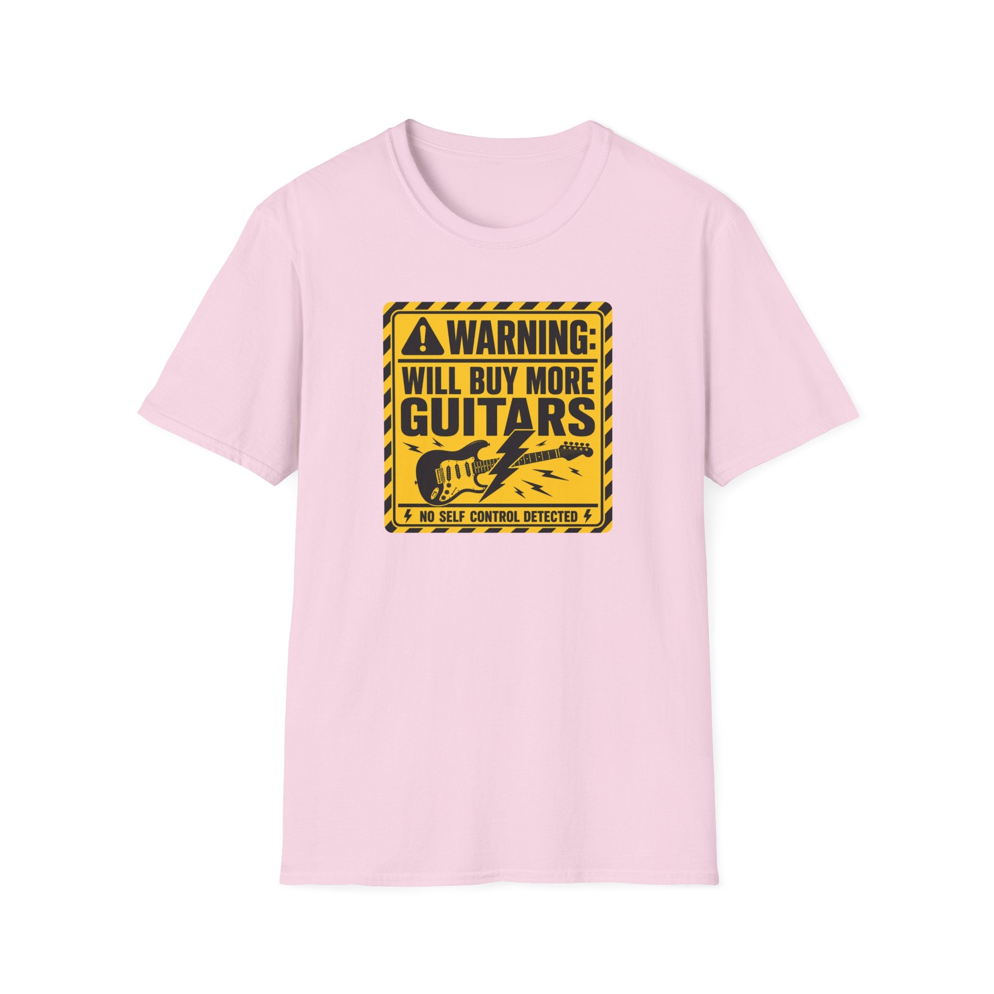 Warning Will Buy More Guitars T-Shirt