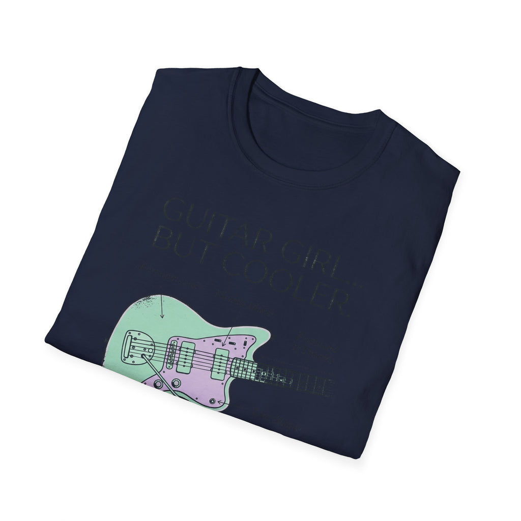 Guitar Girl But Cooler T-Shirt