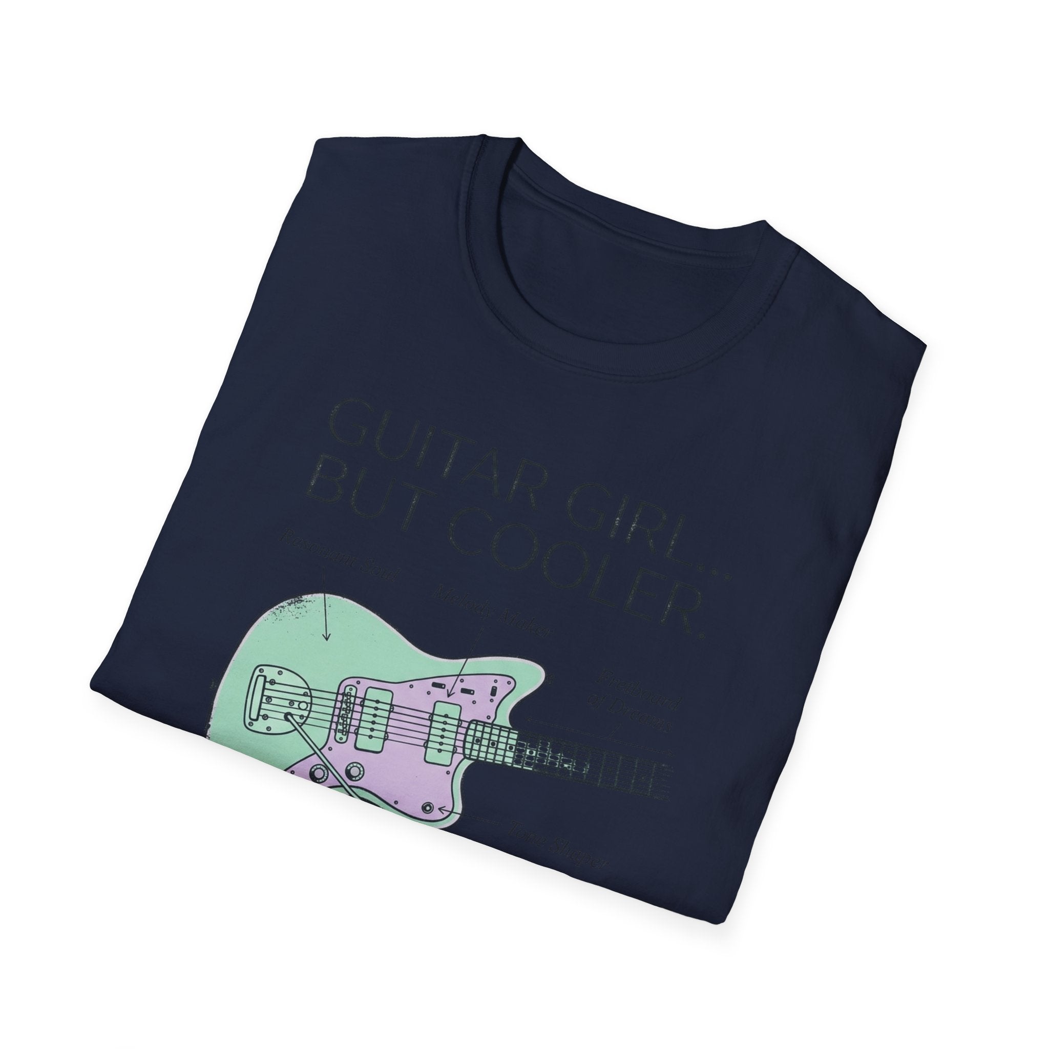Guitar Girl But Cooler T-Shirt