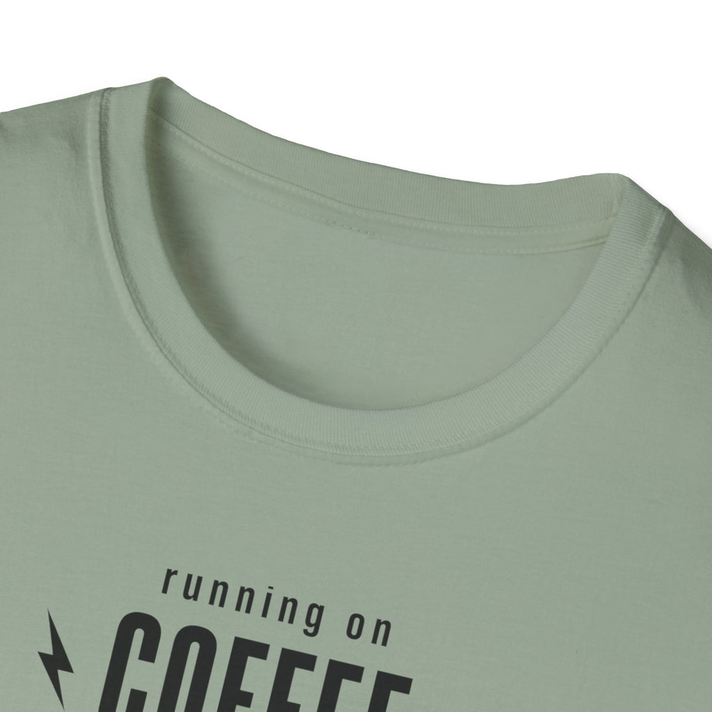 Running On Coffee Bad Decisions Guitar Riffs T-Shirt