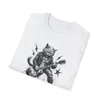 Punk Rock Cat T-Shirt