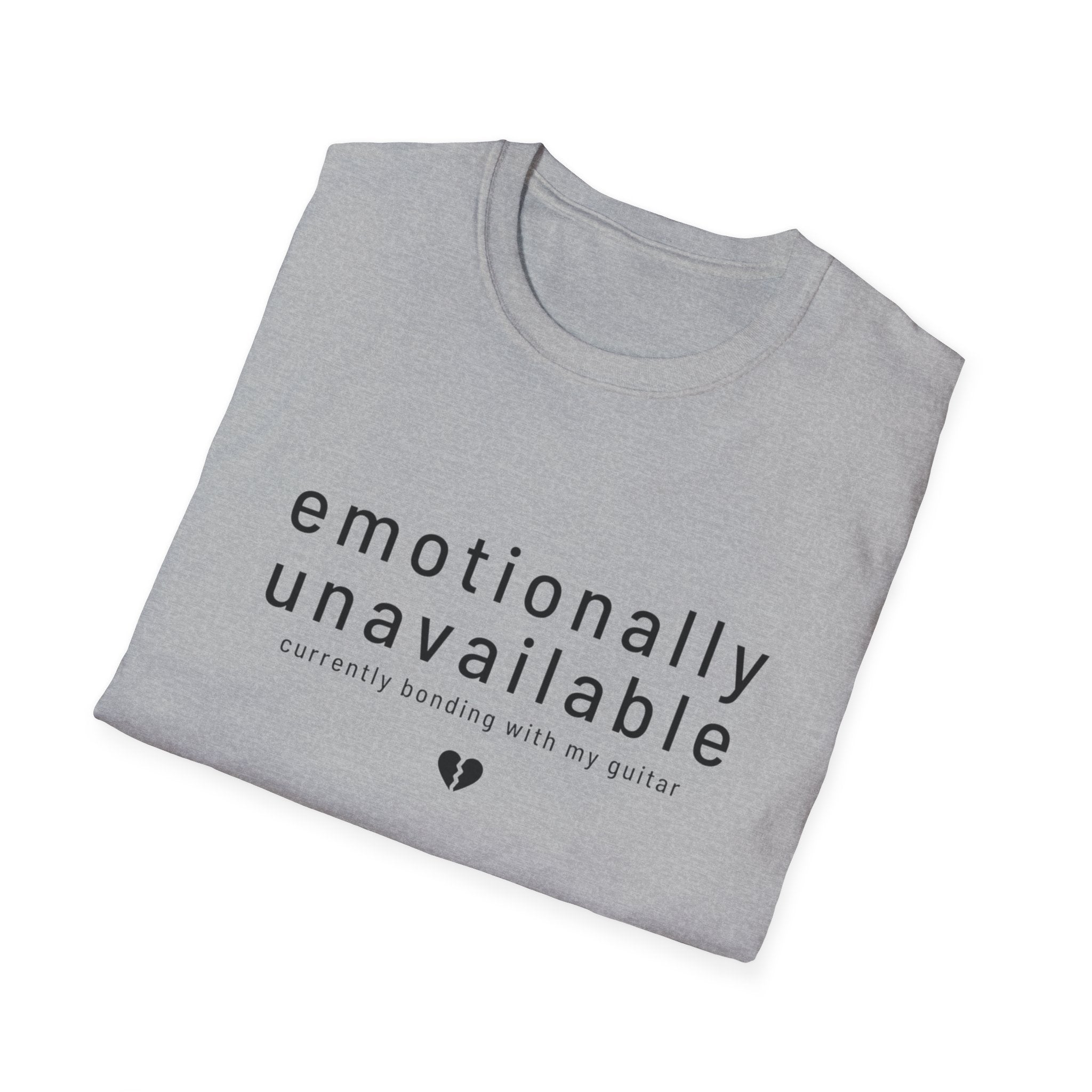 Emotionally Available Bonding With My Guitar T-Shirt