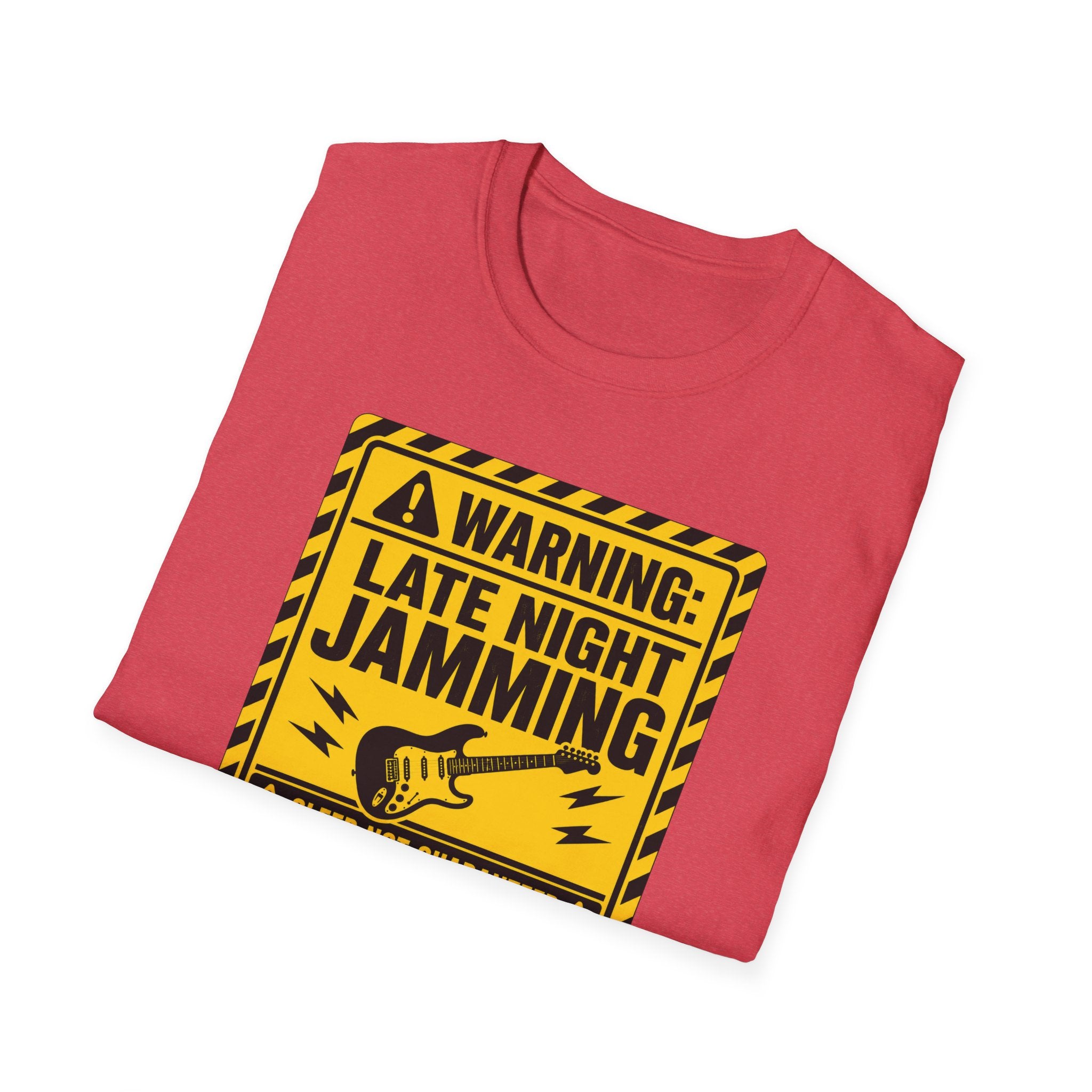 Warning Late Night Jamming T-Shirt