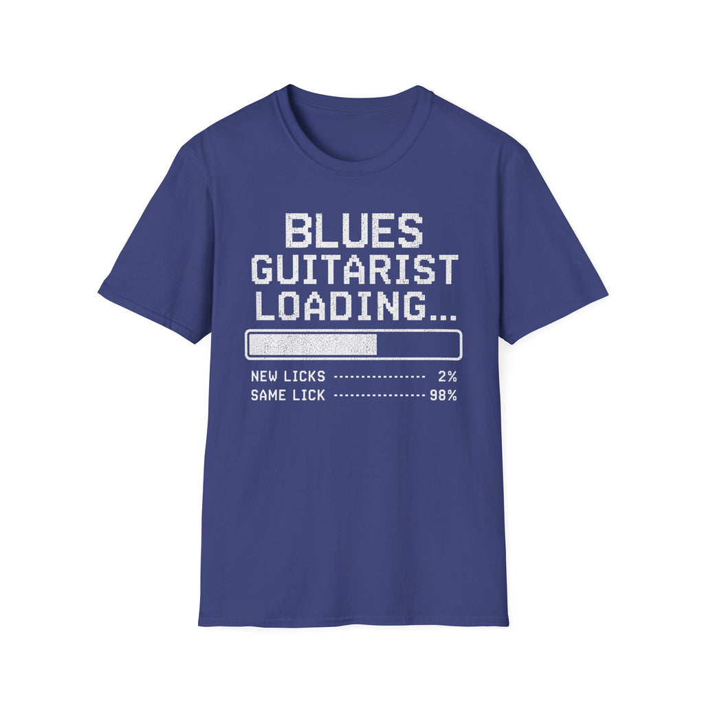 Blues Guitarist Loading T-Shirt