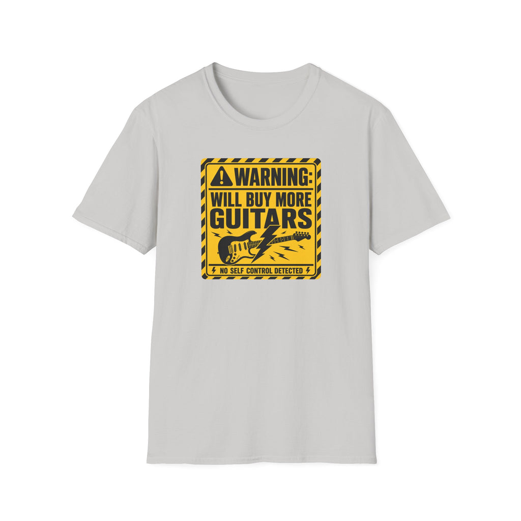 Warning Will Buy More Guitars T-Shirt