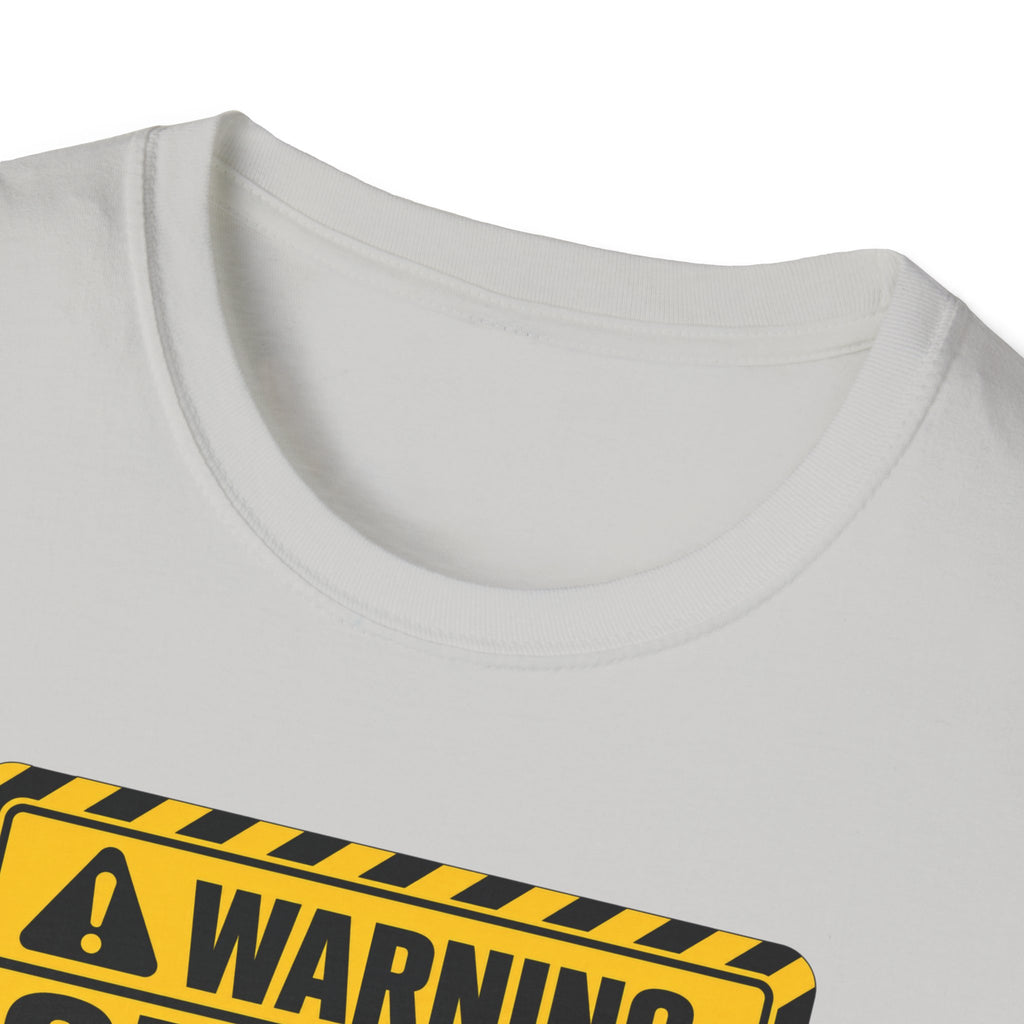 Warning Guitar Player At Work T-Shirt
