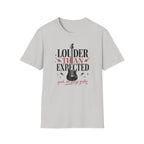 Louder Than Expected Yeah She Plays Guitar T-Shirt
