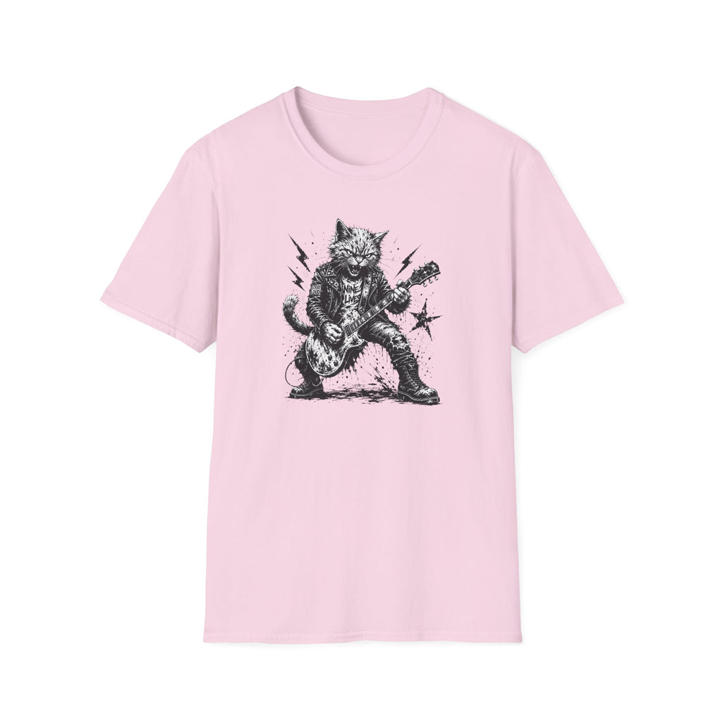 Punk Rock Cat T-Shirt