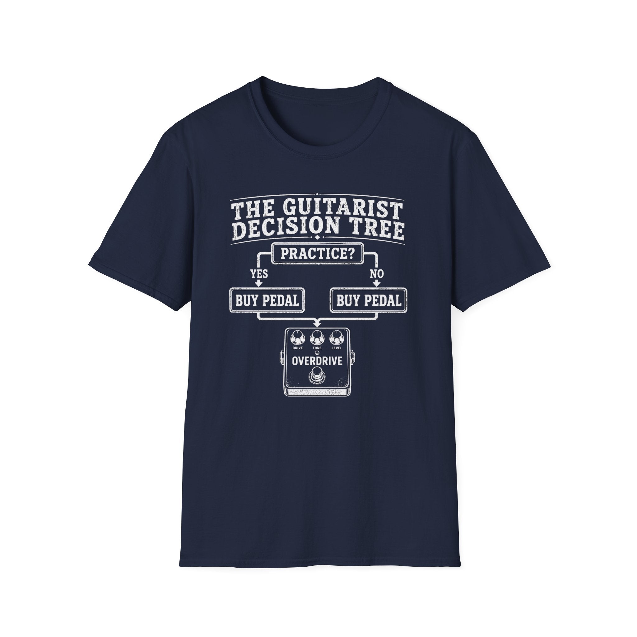 The Guitarist Decision Tree T-Shirt