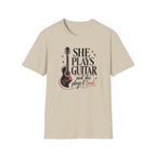 She Plays Guitar And She Plays It Loud T-Shirt