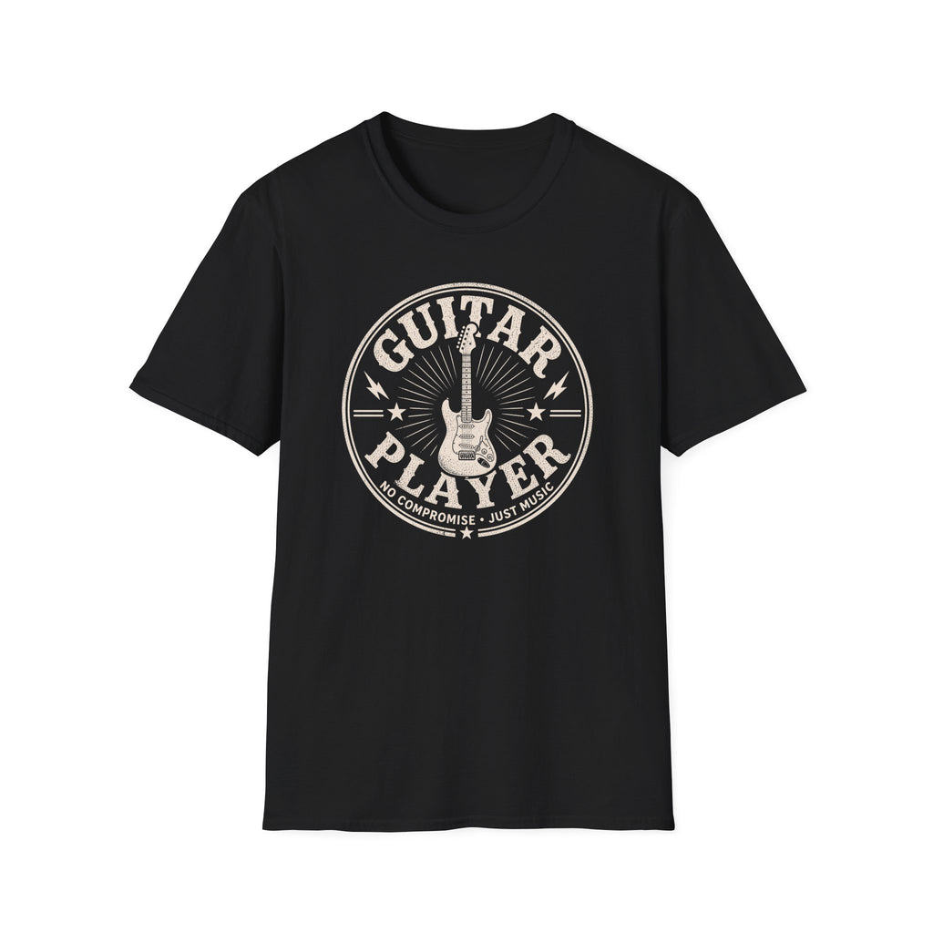 Guitar Player No Compromise Just Music T-Shirt