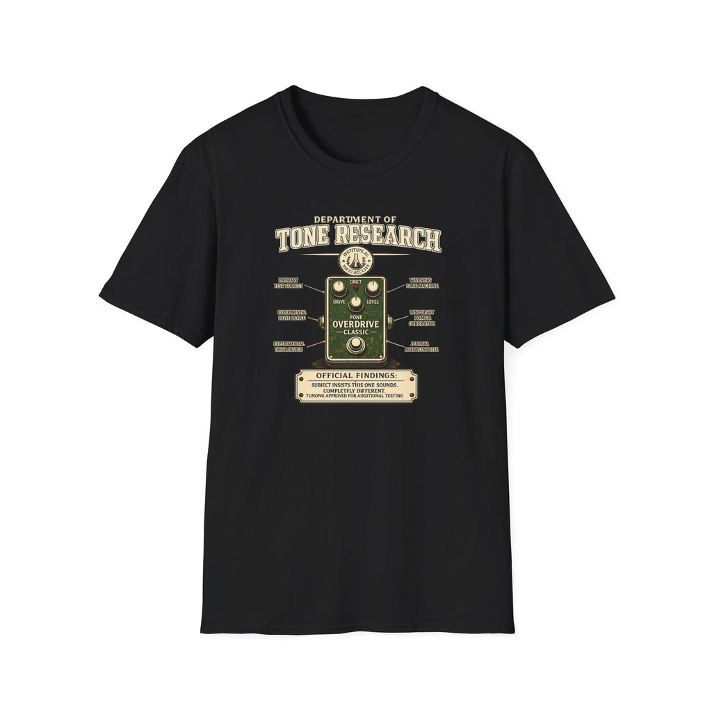 Department Of Tone Research Overdrive T-Shirt