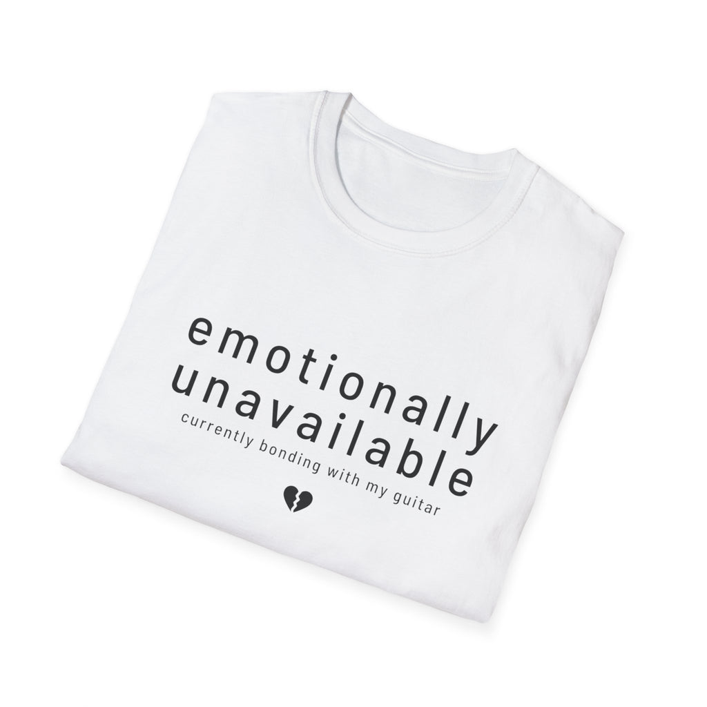 Emotionally Available Bonding With My Guitar T-Shirt