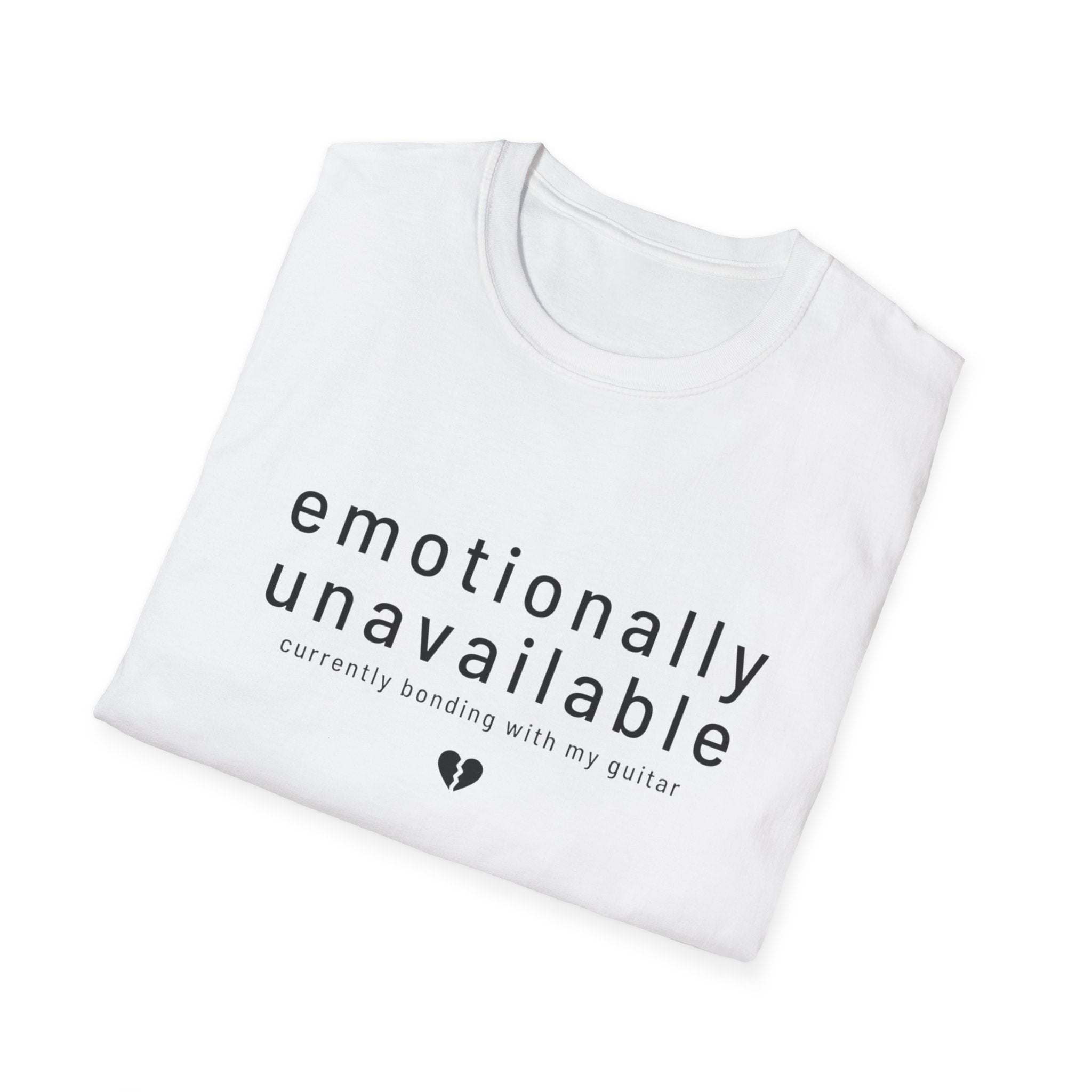 Emotionally Available Bonding With My Guitar T-Shirt