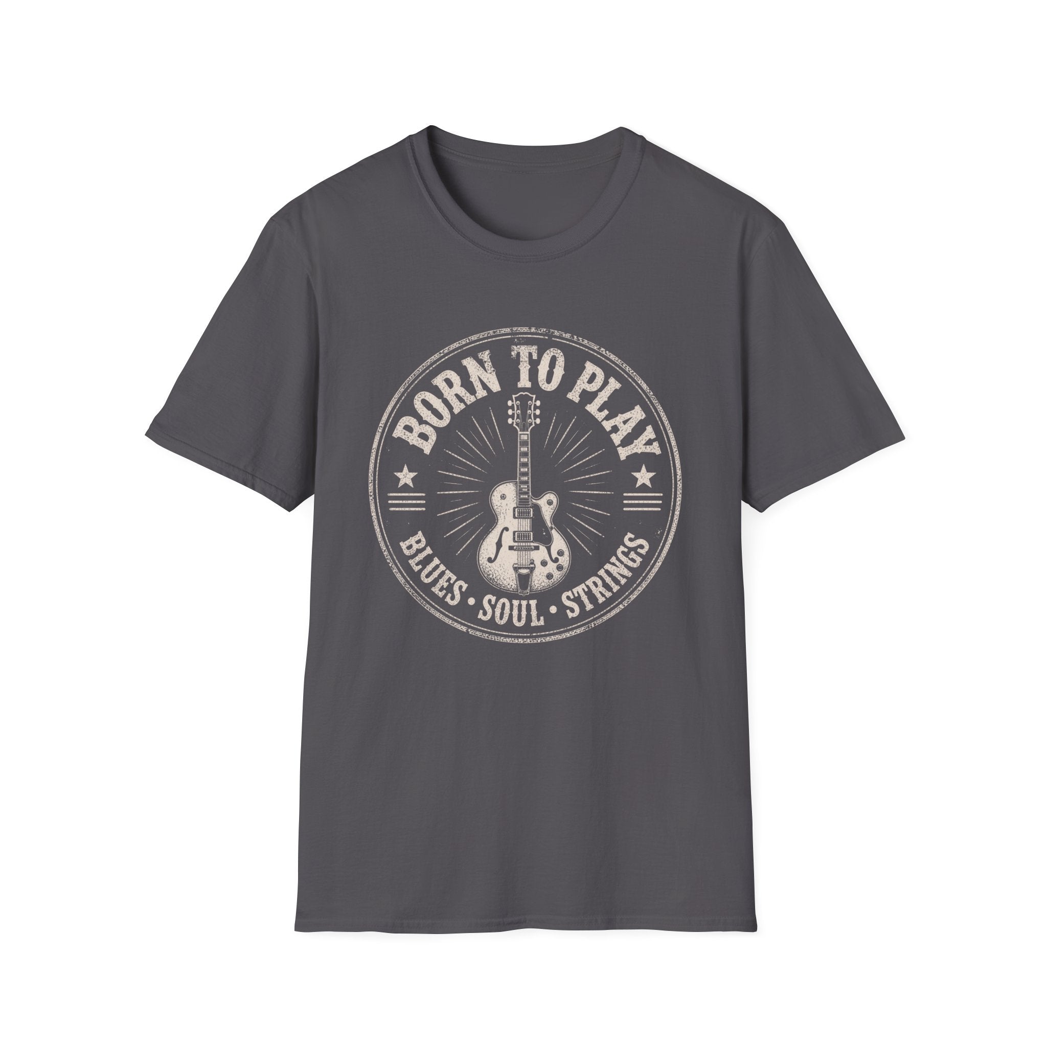 Born To Play Blues Soul Strings T-Shirt
