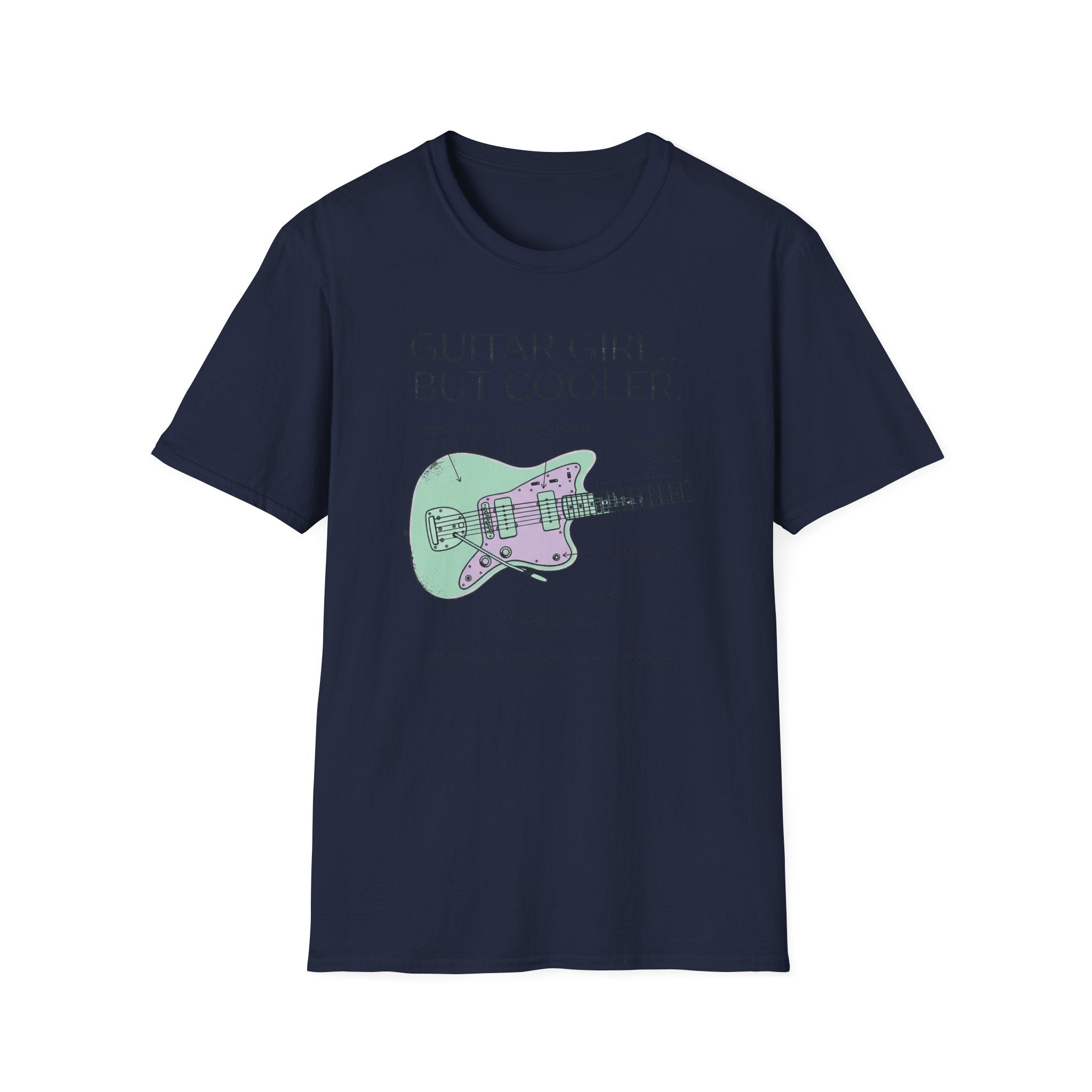Guitar Girl But Cooler T-Shirt