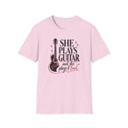She Plays Guitar And She Plays It Loud T-Shirt