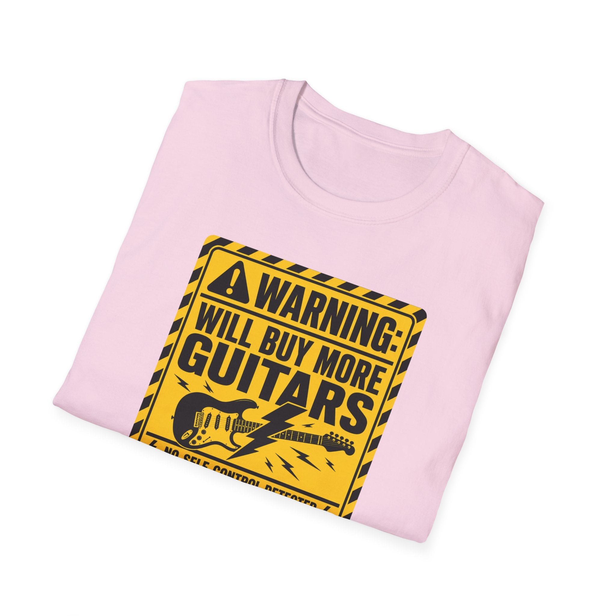 Warning Will Buy More Guitars T-Shirt