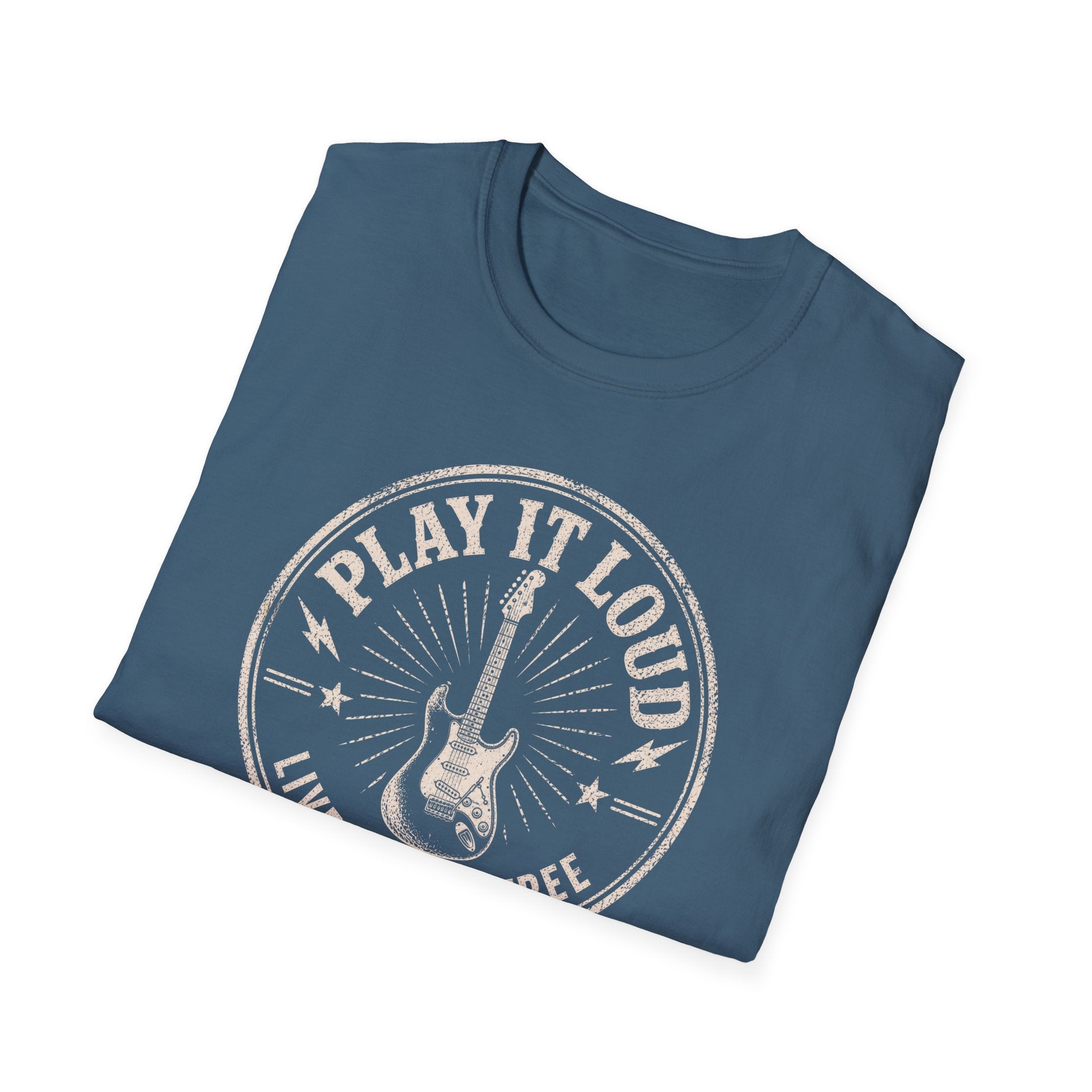 Play It Loud Live Loud Free T-Shirt