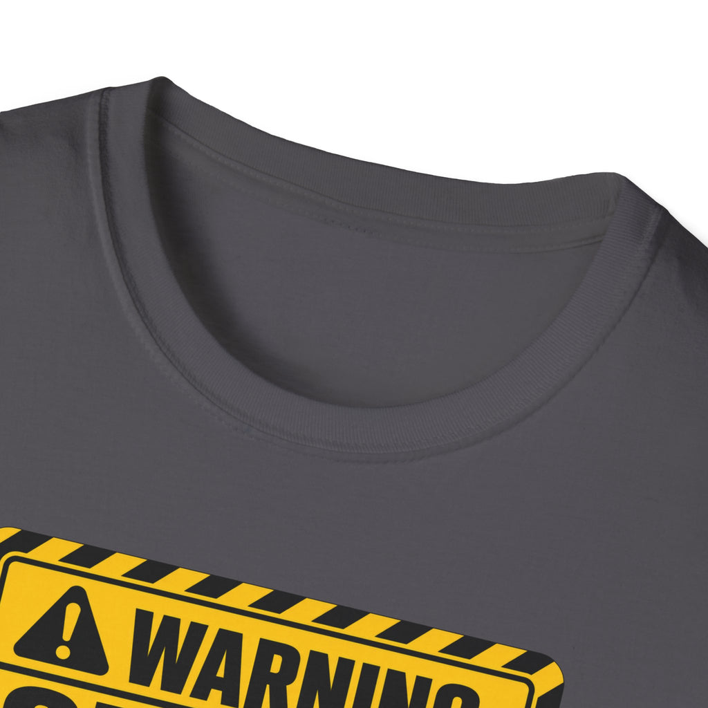 Warning Guitar Player At Work T-Shirt