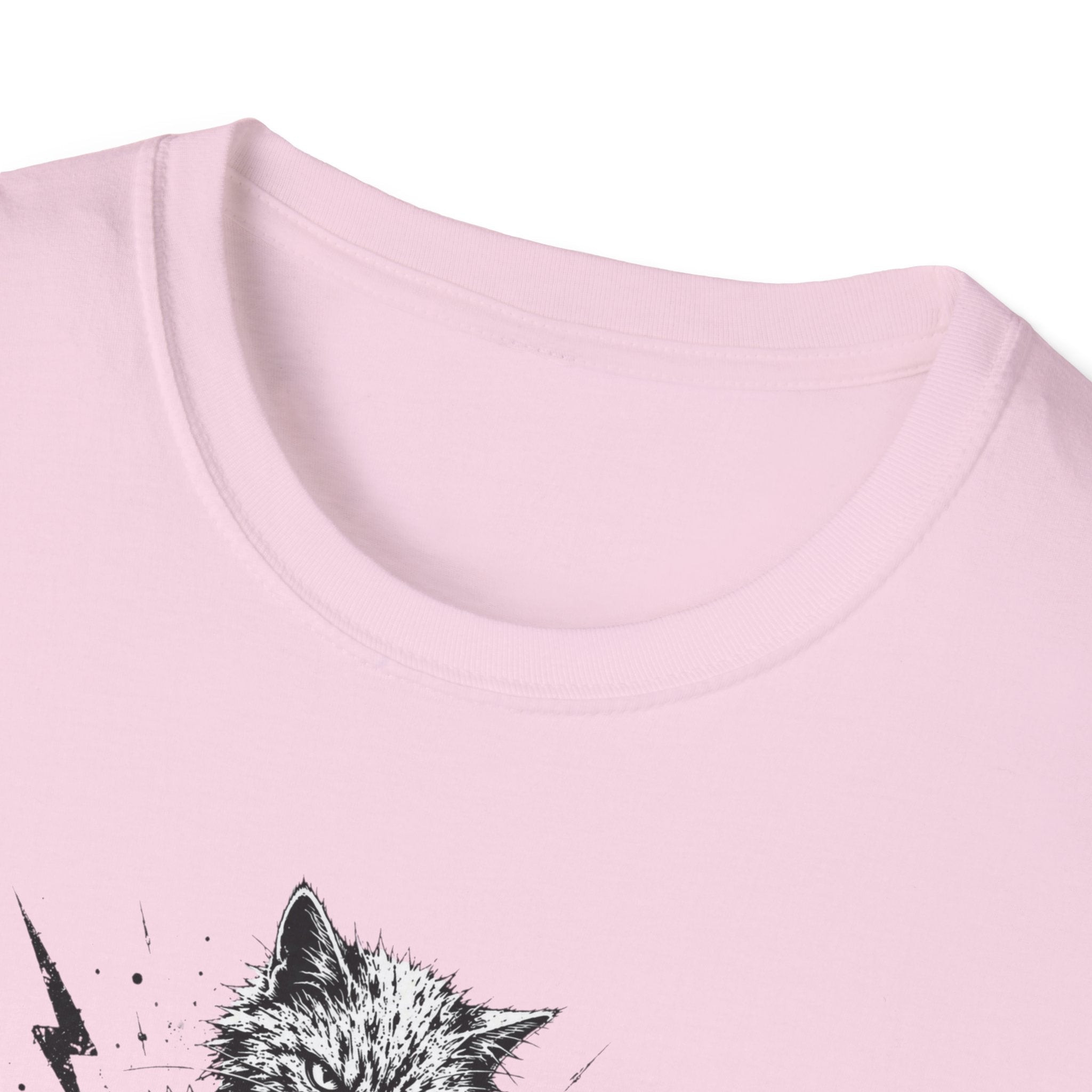 Punk Rock Cat T-Shirt