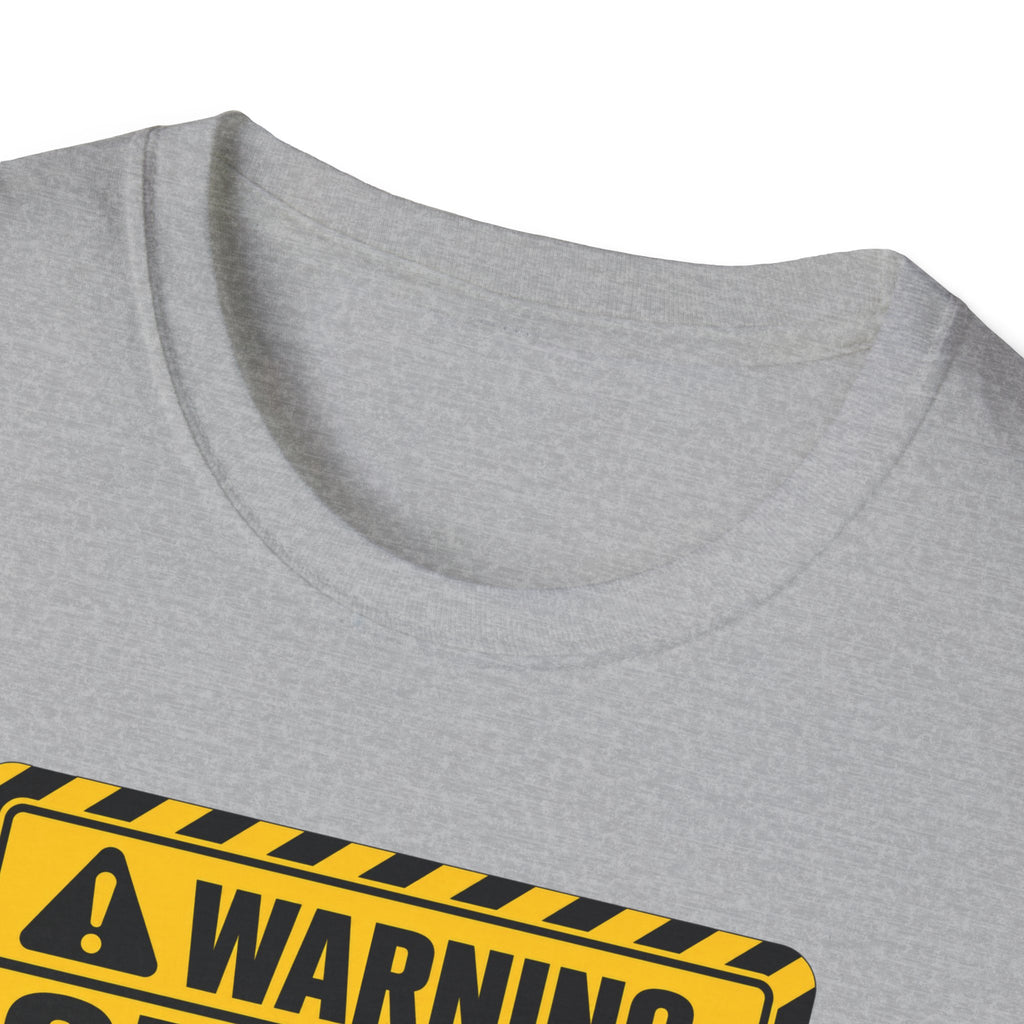Warning Guitar Player At Work T-Shirt