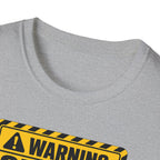Warning Guitar Player At Work T-Shirt