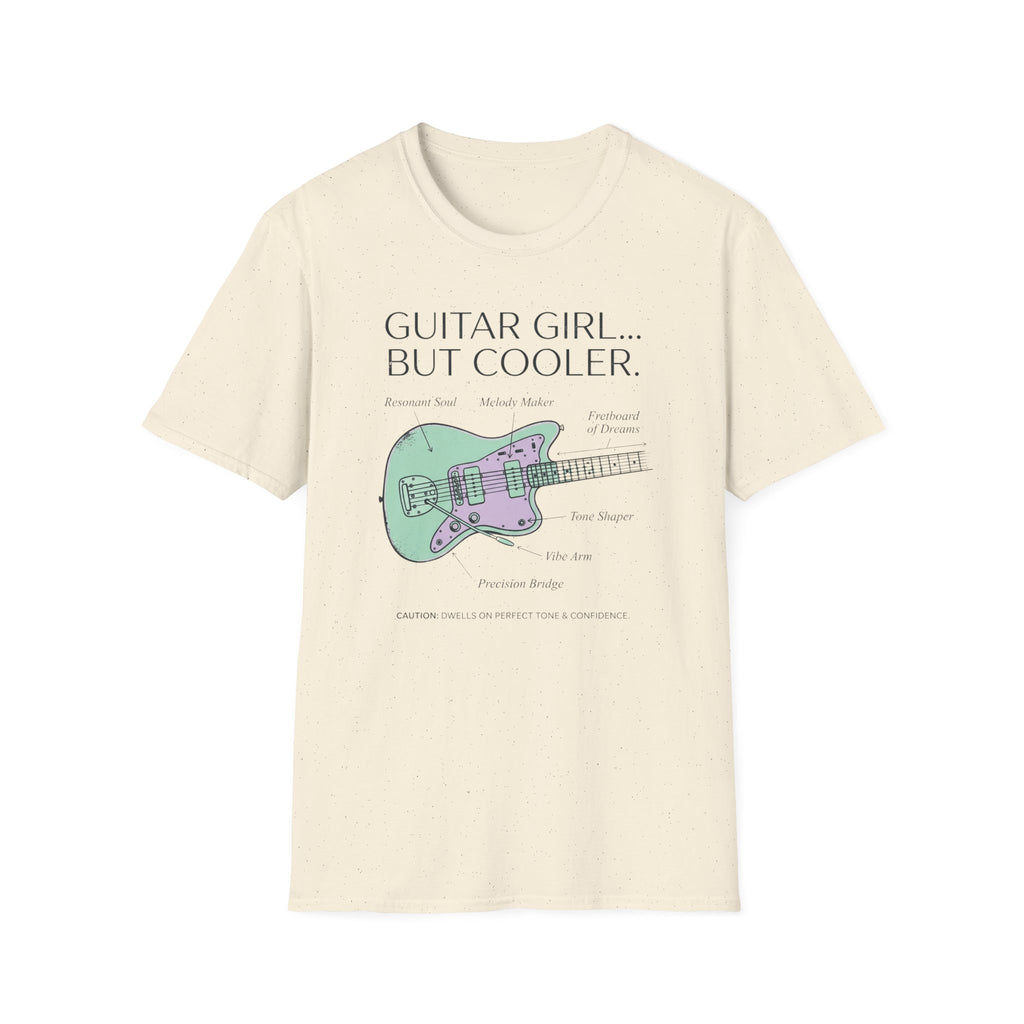 Guitar Girl But Cooler T-Shirt