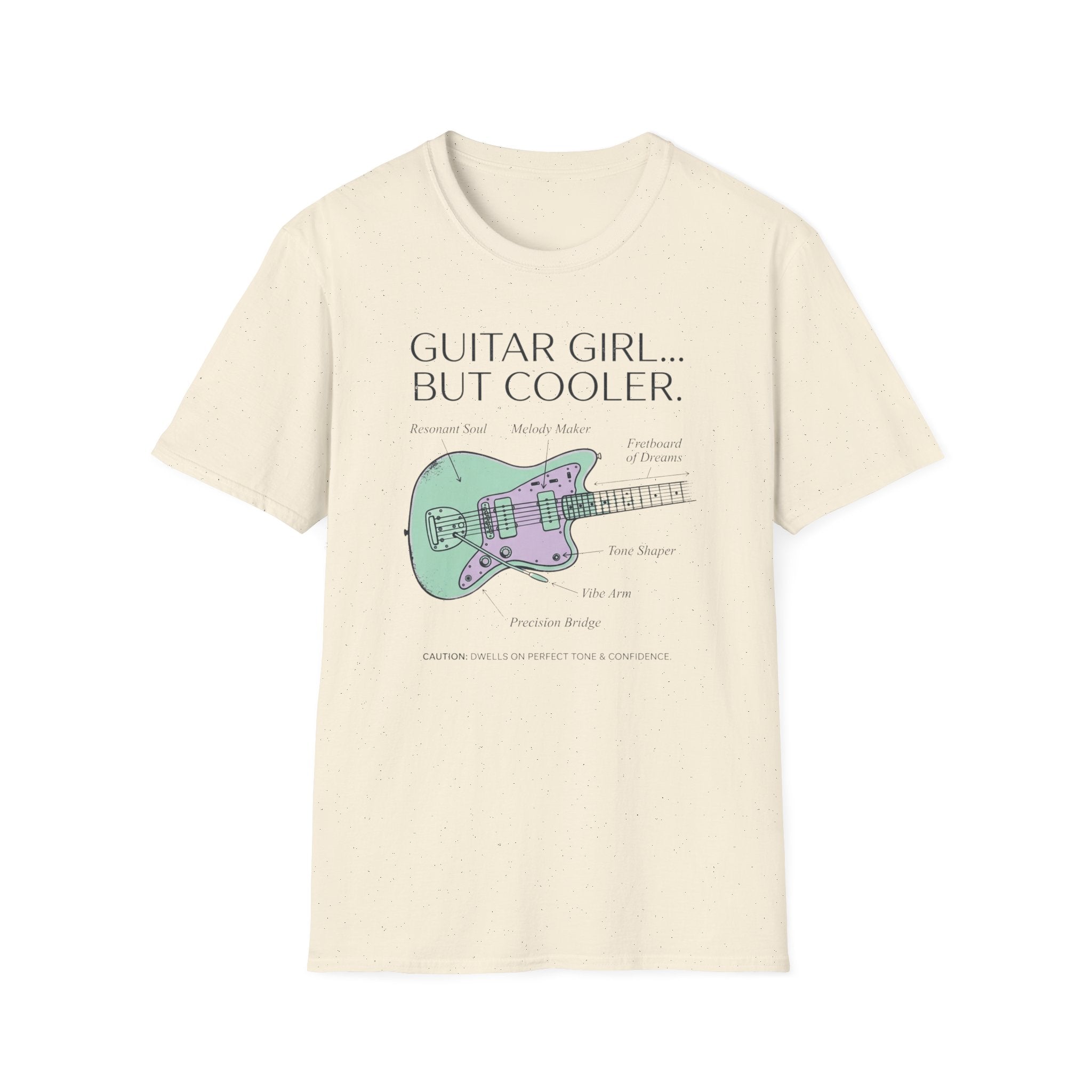 Guitar Girl But Cooler T-Shirt