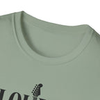 Louder Than Expected Yeah She Plays Guitar T-Shirt