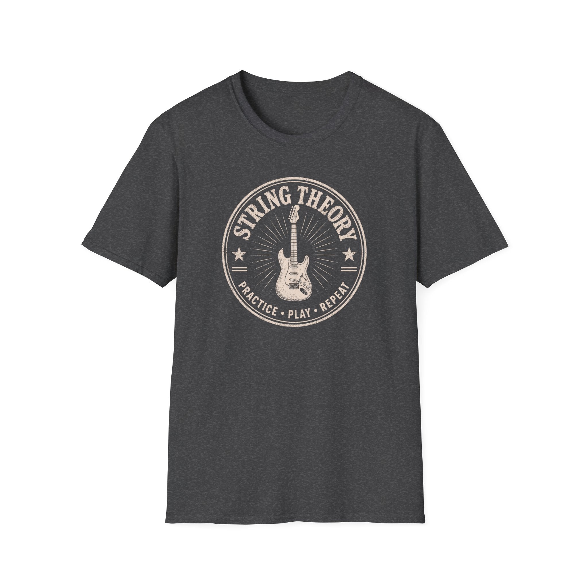 String Theory Practice Play Repeat T-Shirt