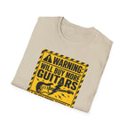 Warning Will Buy More Guitars T-Shirt