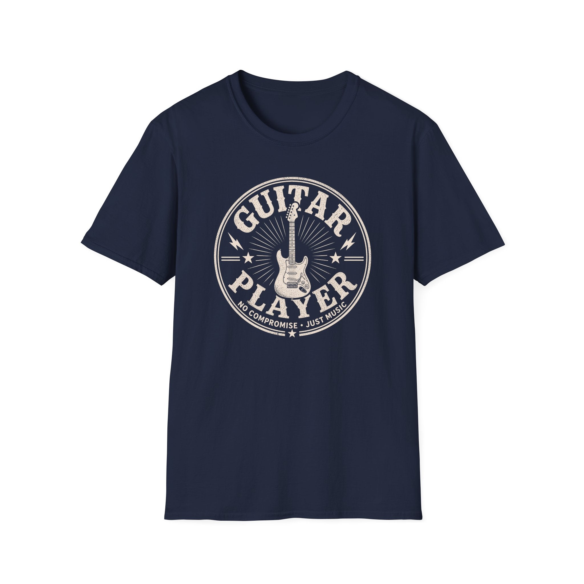 Guitar Player No Compromise Just Music T-Shirt