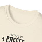 Running On Coffee Bad Decisions Guitar Riffs T-Shirt